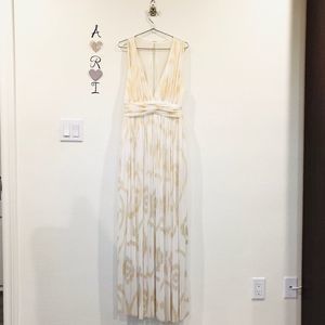 Empire waist with low v-neck